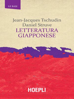 cover image of Letteratura giapponese